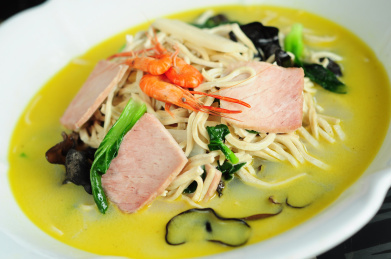 传统中国食品大煮干丝