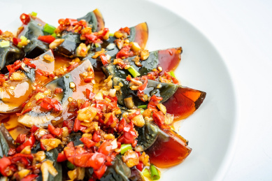 中国家常菜-香辣皮蛋