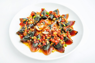 中国家常菜-香辣皮蛋