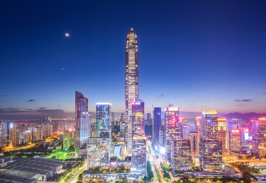 深圳福田CBD夜景