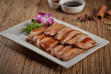 卤水鹅肉盖饭