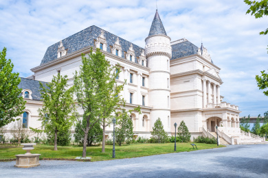 北京园博园欧式城堡建筑