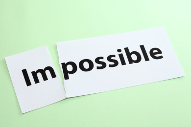 impossible change to possible