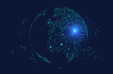 代表互联网,高科技,全球化,国际化,大数据科技背景图