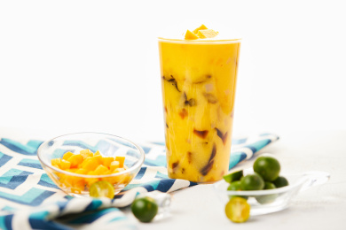 百香果青柠冷饮_站酷海洛_正版图片_视频_字体_音乐