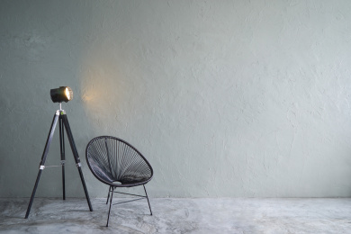 loft现代式室内设计摆设背景图