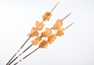 美味的烤肉筋蘑菇筋