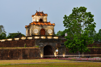 越南顺化皇城城墙