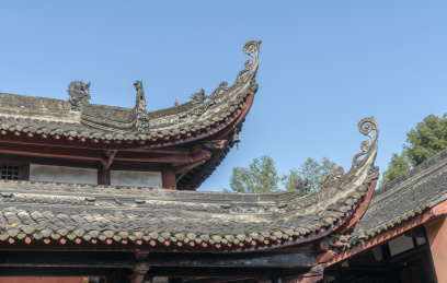 成都文殊院的明清建筑