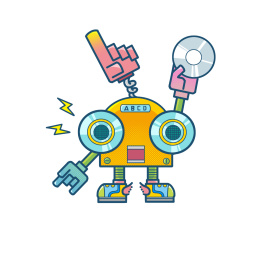 线稿机器人插图