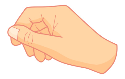 卡通插画手指 卡通插画手