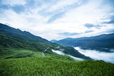 贵州黔东南加榜梯田风光