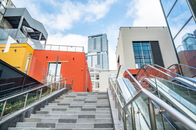 深业上城建筑街景几何建筑