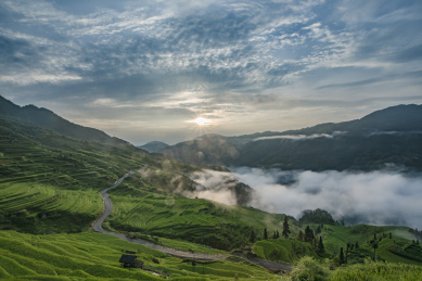 贵州加榜梯田风光