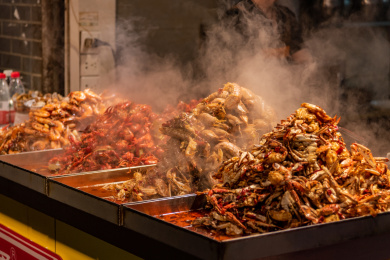 武汉户部巷特色美食小吃——螺肉