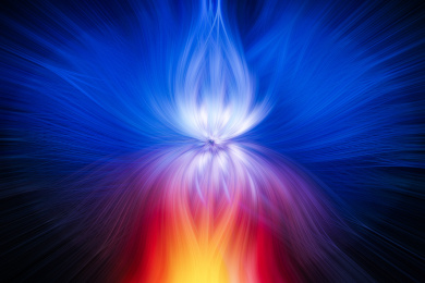 Color abstract art effect