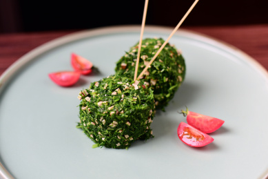 马兰头野菜香干