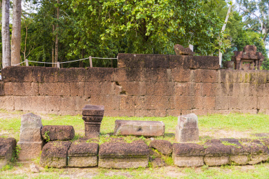 美丽的柬埔寨之暹粒的女王宫美景