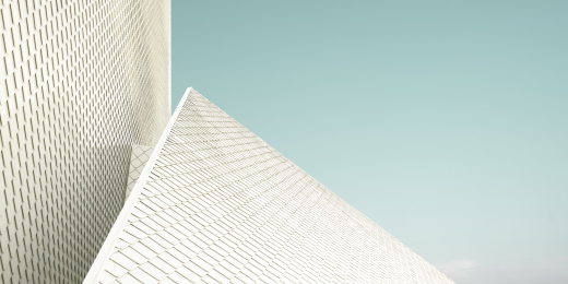 砖红色建筑局部