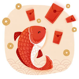 锦鲤与新年红包