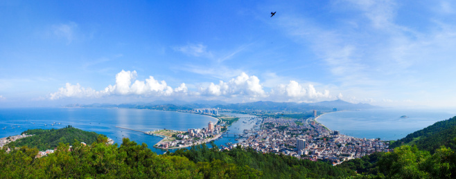 惠州港口镇双月湾 天空
