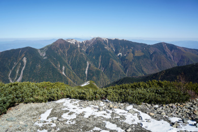 凤凰山 日本南阿尔卑斯山脉