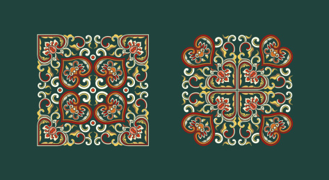 中国风古典花纹背景