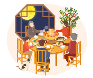 新年除夕年夜饭