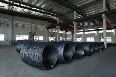 工厂仓库的钢筋 钢筋