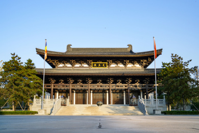 初冬的长安清凉寺 清凉寺