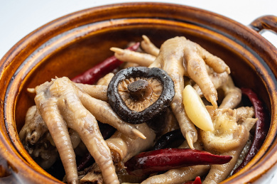 中国家常菜-煲鸡爪