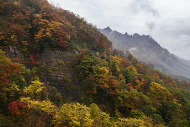 神农架景区红坪画廊秋色