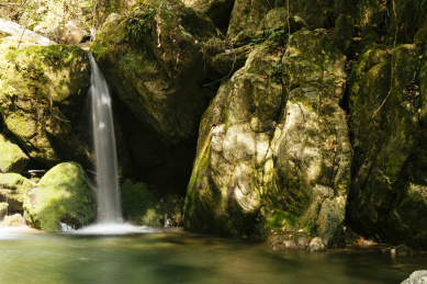 神农架景区天生桥溪水