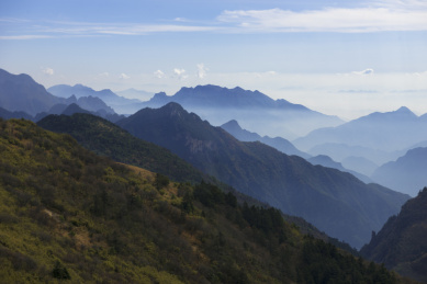 神农架景区神农谷自然景观