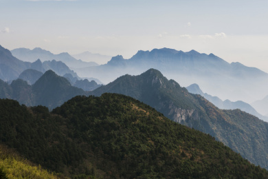 神农架景区神农谷自然景观