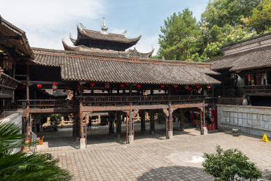 恩施土司城古式建筑