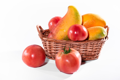 芒果和番茄图片 芒果