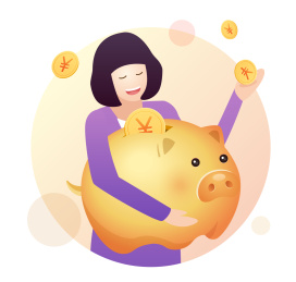 白领金猪储蓄罐