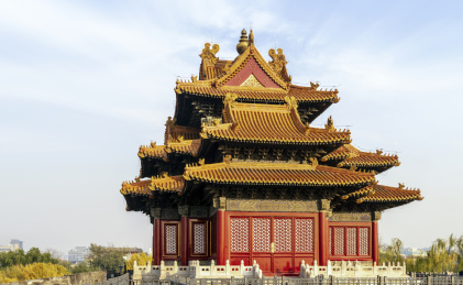 中国北京故宫紫禁城角楼