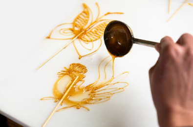 转糖饼 糖画 民间传统