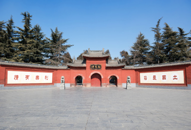 洛阳白马寺山门全景