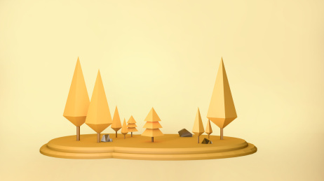 秋天3d场景