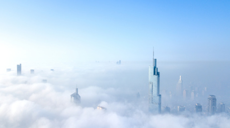 南京紫峰大厦风光