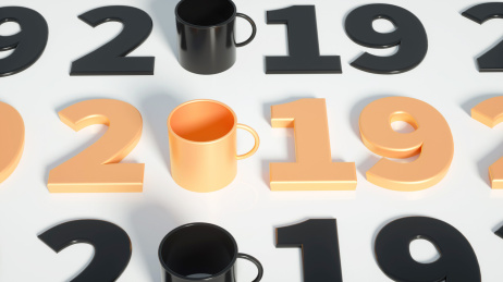 2019数字水杯创意场景