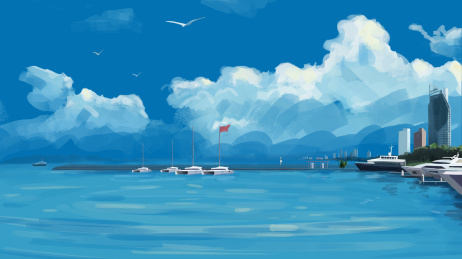 芭提雅的海港