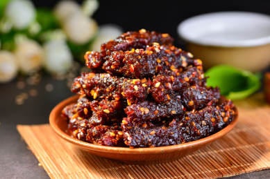 香辣味牛肉条 肉 肉丝