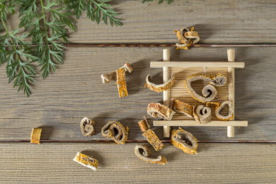 中药单品特写桑白皮