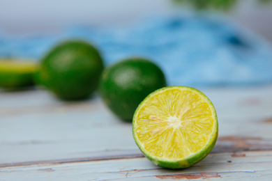 新鲜青柠檬水果 青柠檬