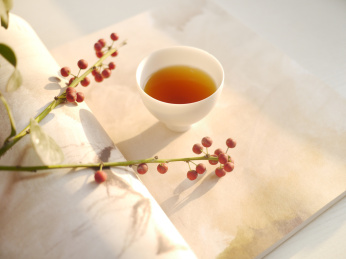 午后一杯桂花茶