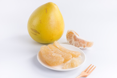 柚子果粒水果柚子 柚子肉